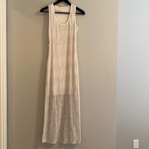 Maxi Dress | Lacy White | SM